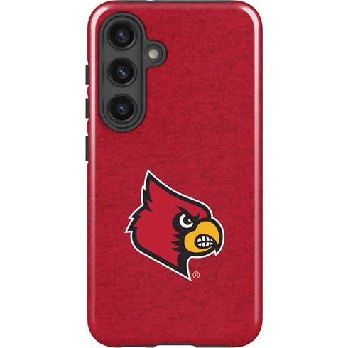 University of Louisville Red Background Galaxy S25 Impact Case